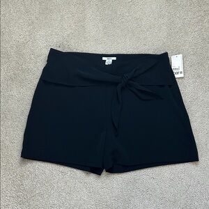 Bar III Women's Elegant Black High Waist Shorts